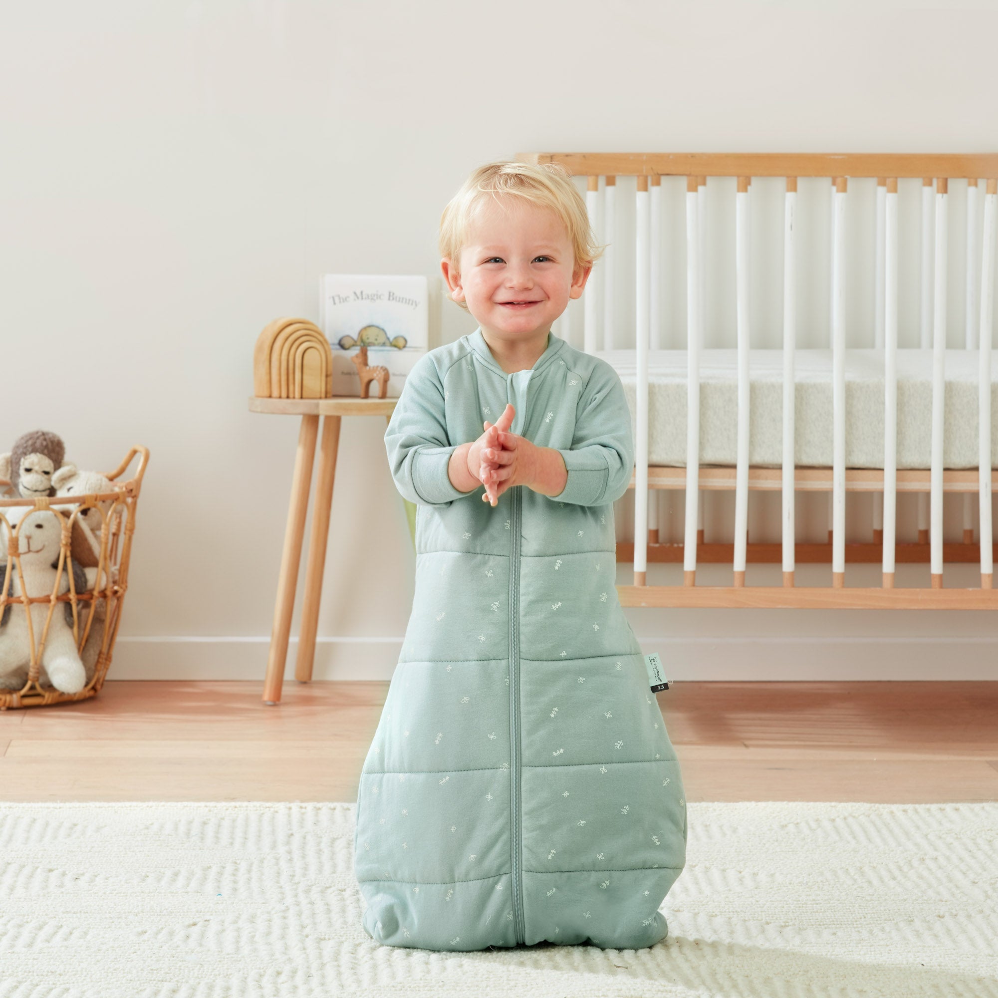 Sleeping Bag 2.5TOG スリーピングバッグ(3ヶ月~/寝返りやお座りができるベビー&キッズ用スリーパー)