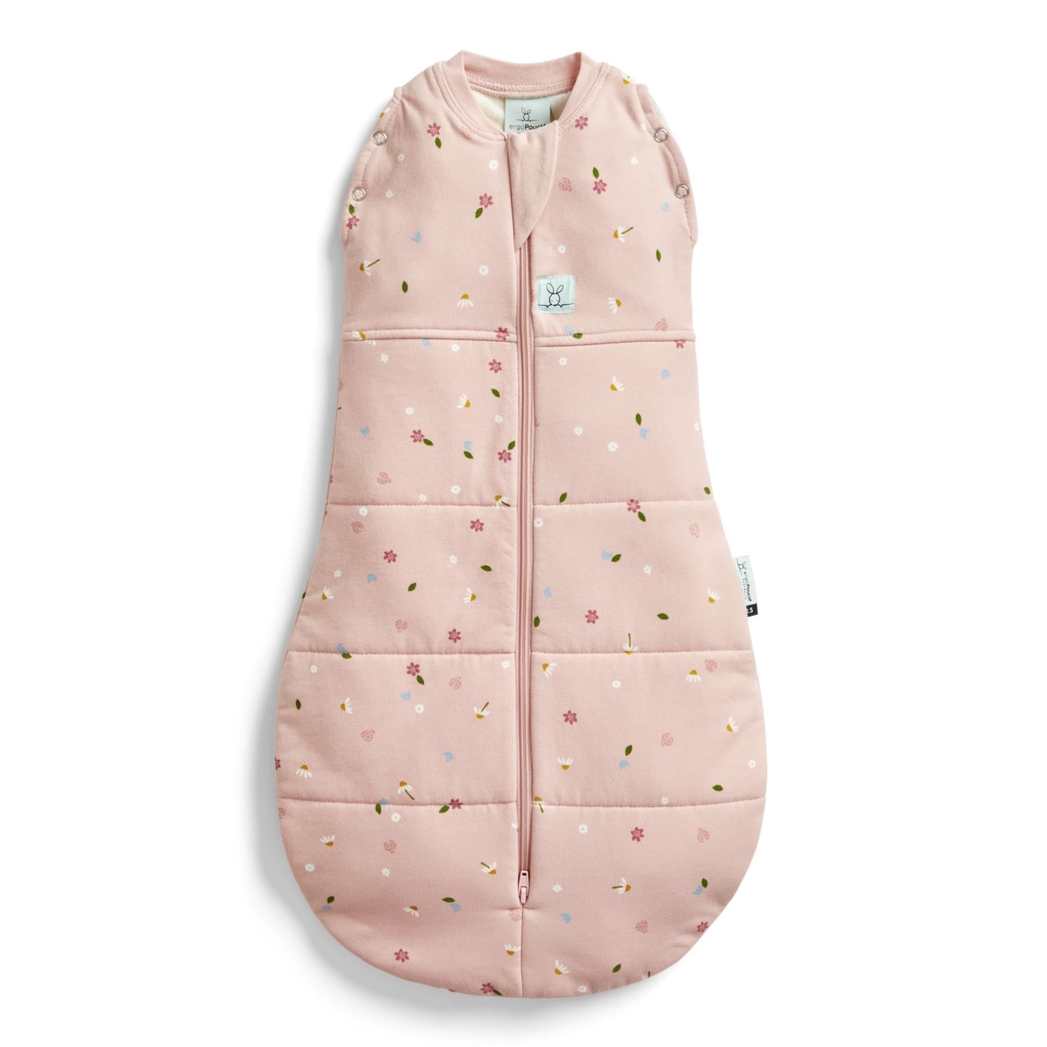 [ergoPouch] エルゴポーチ コクーンスワドル COCOON Swaddle BAG 2.5 TOG DAISIES デイジー 0-3M【正規品】 ZEPCO-2.5T00-00MDA23