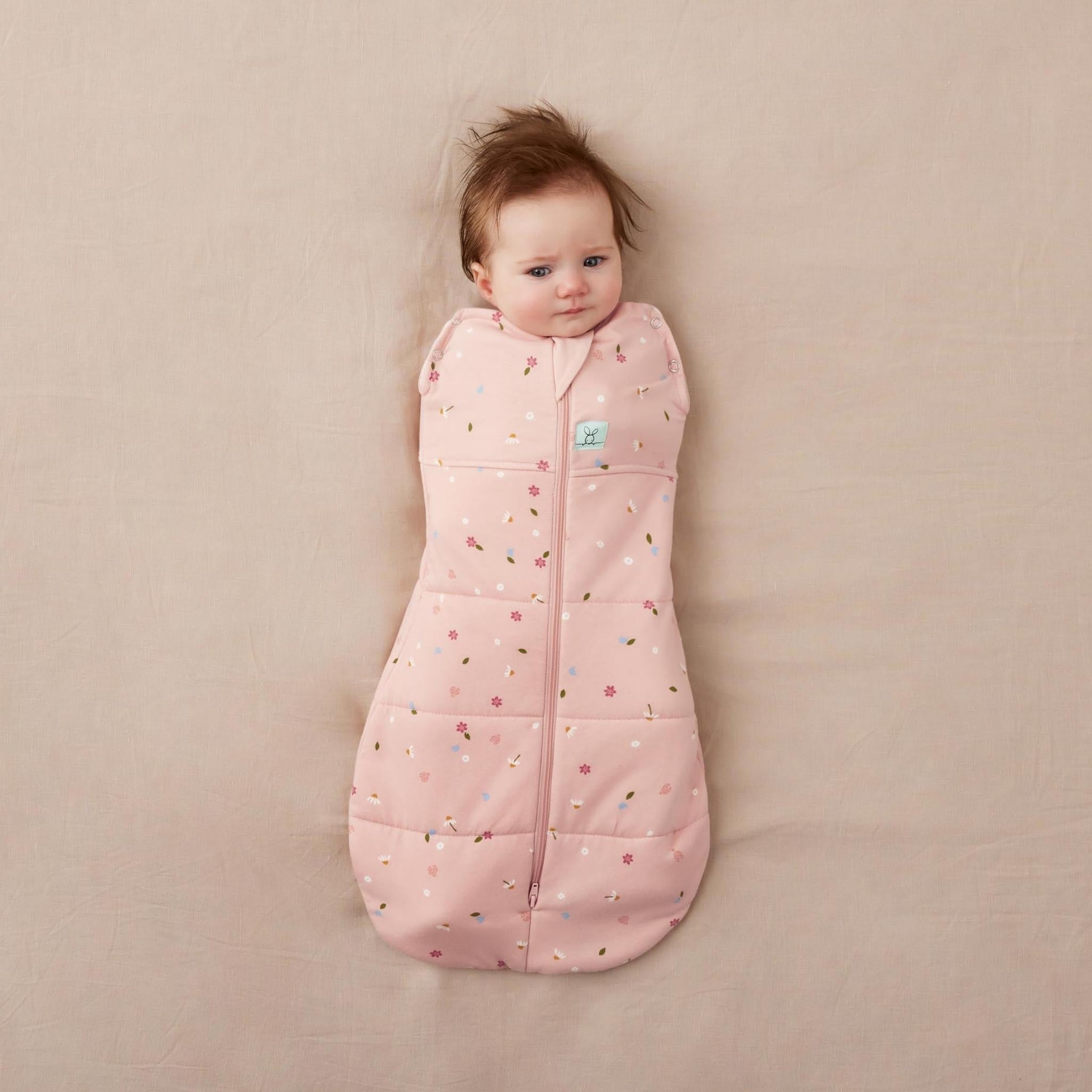 スワドル エルゴポーチ デイジー 新生児 冬用