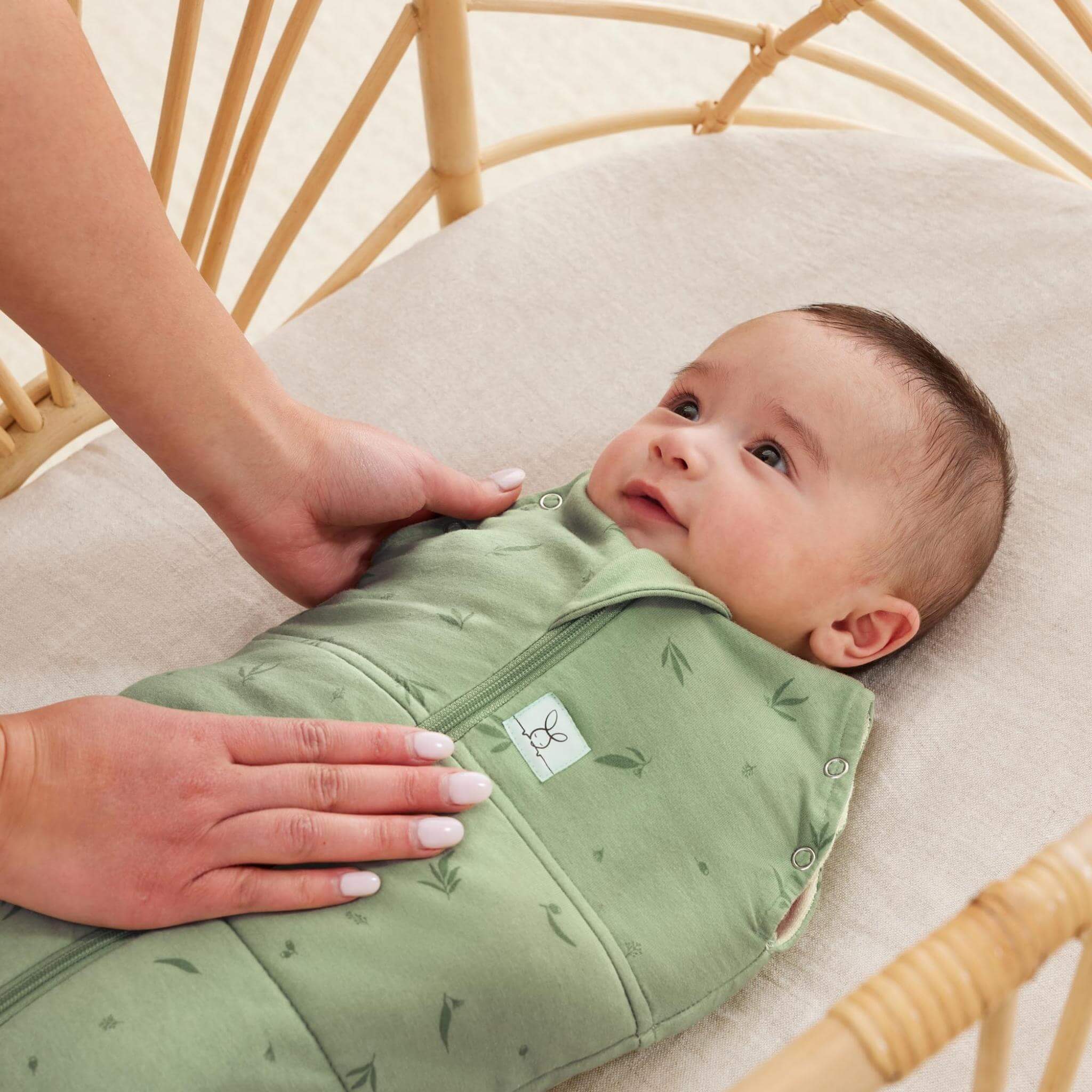 スワドル エルゴポーチ ウィロー 新生児 冬用