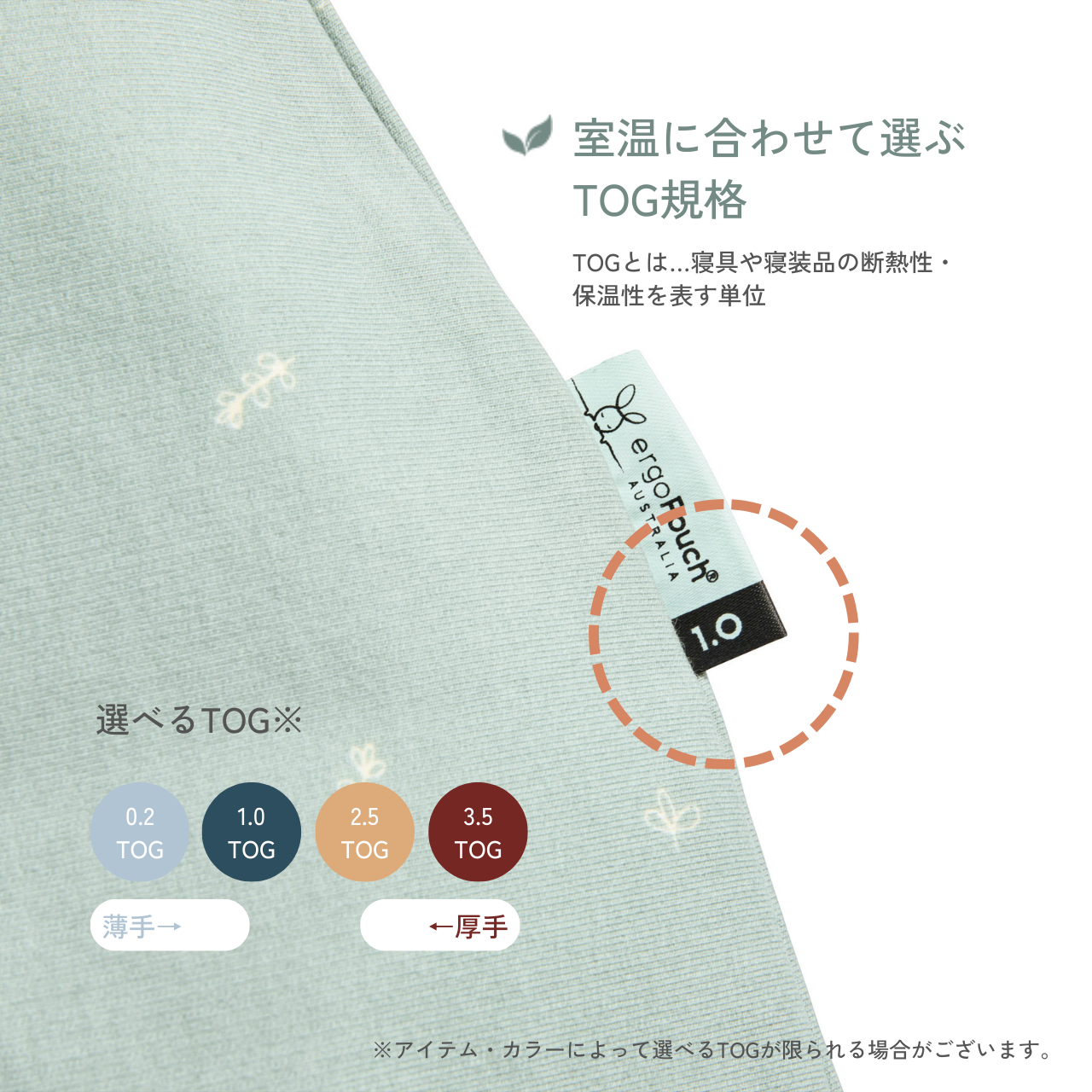 ＜オールシーズン＞Cocoon Swaddle Bag 1.0TOG コクーンスワドルバッグ（新生児～／スワドル）